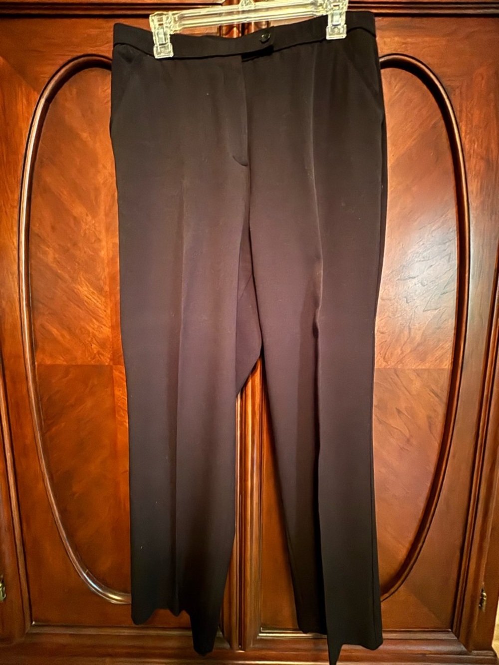 Investments Women's Black Straight-Leg Trousers